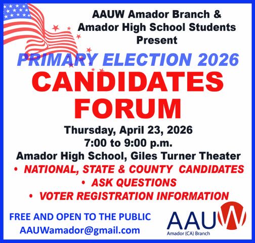 Amador Candidates Forum
