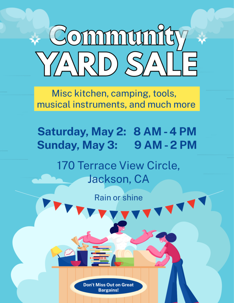 Yard Sale Flyer