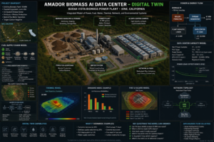 Amador Biomass AI Data Center Digital Twin